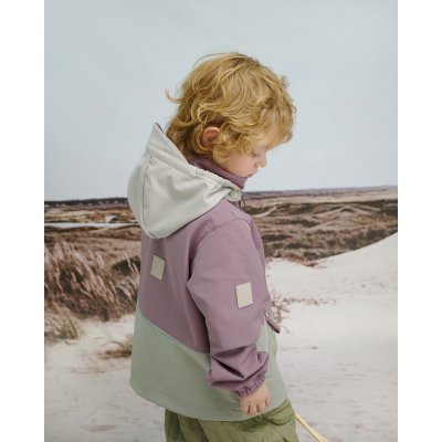 Leokid Softshellová bunda Color Block - Minnow Pink, vel. 92 (2 - 3 roky) - obrázek