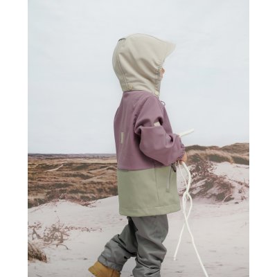 Leokid Softshellová bunda Color Block - Minnow Pink, vel. 98 (3 - 4 roky) - obrázek