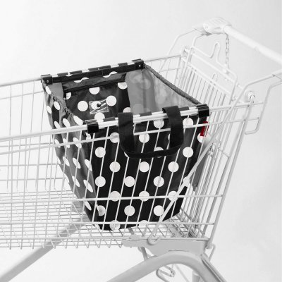 Reisenthel Nákupní taška do vozíku Easyshoppingbag - Dots White - obrázek