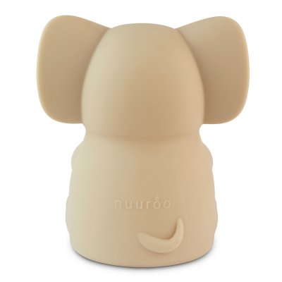 Nuuroo Sigge Silikonové noční světlo Elephant - Cream - obrázek
