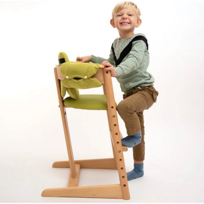 Reemy Grow Dřevěná židlička - Zelená - obrázek