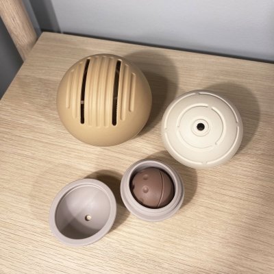 Nuuroo Neo Silikonové míčky - Brown mix - obrázek