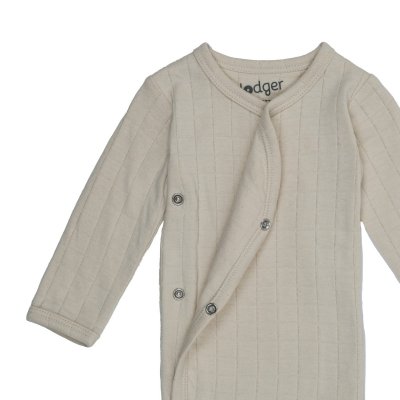 Lodger Romper LS Solid Birch 50 - obrázek