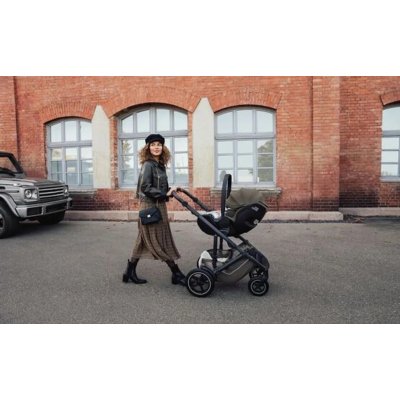 Britax Römer Set kočárek Smile 5Z + hluboká korba + Autosedačka Baby-Safe Pro - Space Black - obrázek