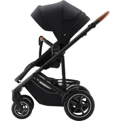 Britax Römer Set kočárek Smile 5Z + hluboká korba + Baby-Safe Pro + Vario Base 5Z - Galaxy Black - obrázek