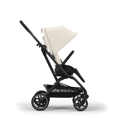 Cybex Gold Eezy S Twist+ 2 - Black/Canvas White - obrázek