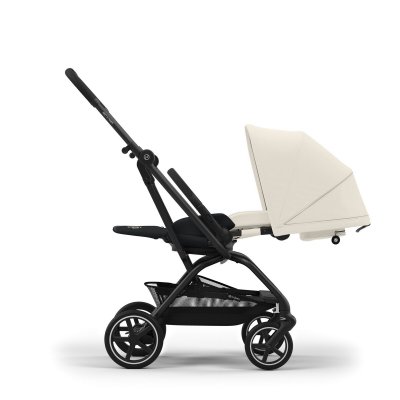 Cybex Gold Eezy S Twist+ 2 - Black/Canvas White - obrázek