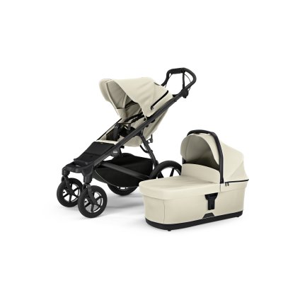 Thule Urban Glide 4-wheel Kompletní kočárek - Soft Beige + příslušenství - obrázek