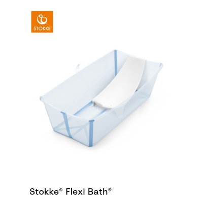 Stokke Flexi Bath X-Large Bundle Ocean Blue - obrázek