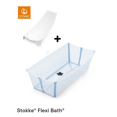 Stokke Flexi Bath X-Large Bundle Ocean Blue