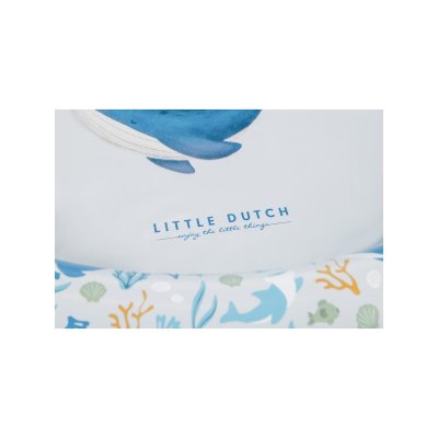 Little Dutch Nafukovací bazének 80 cm - Ocean Dreams Blue - obrázek