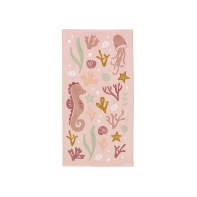 Little Dutch Osuška - Ocean Dreams Pink, 120 × 60 cm