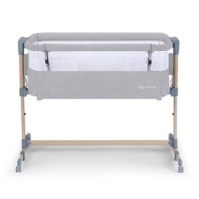 Kinderkraft Select Neste Air Dětská polohovatelná postýlka - Grey Wood Premium - obrázek