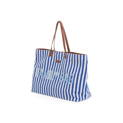 Childhome Cestovní taška Family Bag - Canvas Electric Blue - obrázek