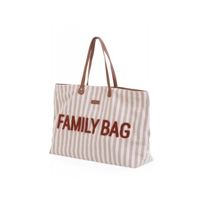 Childhome Cestovní taška Family Bag - Canvas Nude - obrázek
