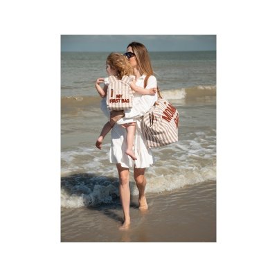 Childhome Přebalovací taška Mommy Bag Canvas - Nude - obrázek