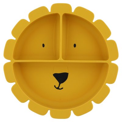 Trixie Dětský silikonový talíř s přísavkou - Mr. Lion