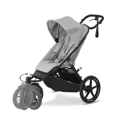 Cybex Gold Avi Spin Sportovní kočárek - Fog Grey - obrázek