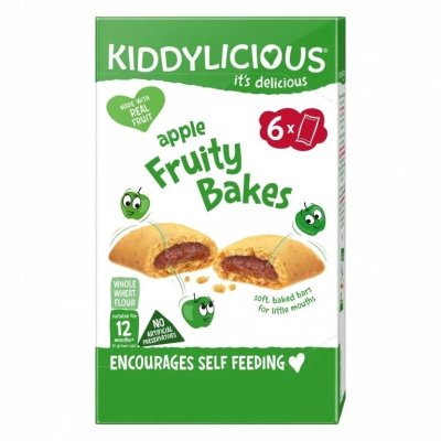 Kiddylicious Koláčky Multipack - Jablko, 6 x 22 g