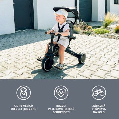 Zopa Tříkolka X Trike - Lunar Grey - obrázek