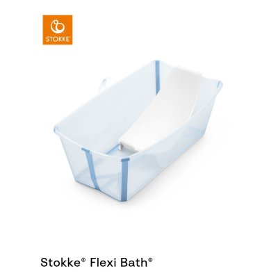 Stokke Flexi Bath Vanička Ocean Blue + Zdarma Lehátko - obrázek