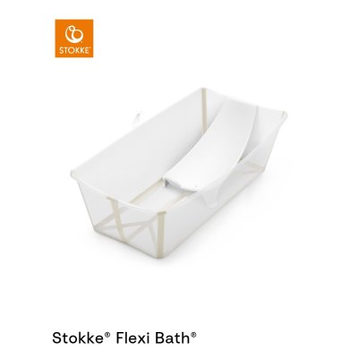 Stokke Flexi Bath Vanička X-Large Sandy Beige + Dárek Lehátko - obrázek