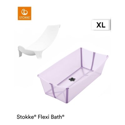 Stokke Flexi Bath Vanička X-Large Lavender + Zdarma Lehátko