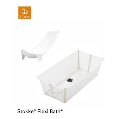 Stokke Flexi Bath Vanička Sandy Beige + Zdarma Lehátko