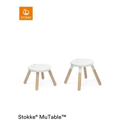 Stokke MuTable Židlička V2 White - obrázek