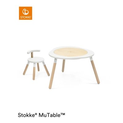 Stokke MuTable Židlička V2 White - obrázek