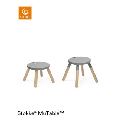 Stokke MuTable Židlička V2 Storm Grey - obrázek