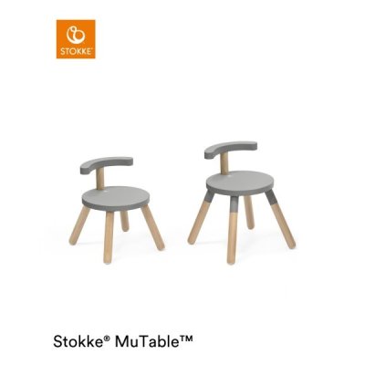 Stokke MuTable Židlička V2 Storm Grey - obrázek