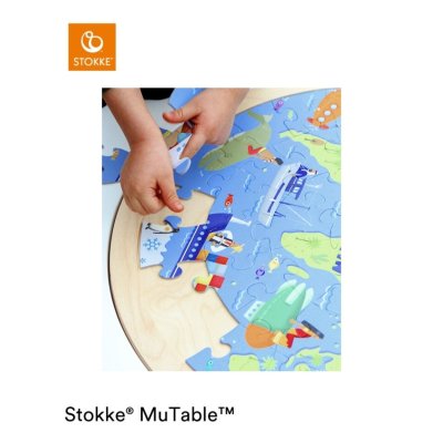 Stokke MuTable Puzzle V2 Around The World - obrázek