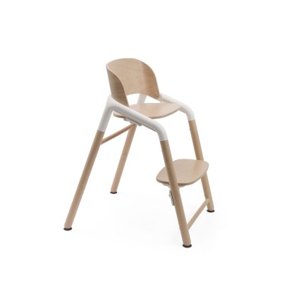 Bugaboo Giraffe Rostoucí židlička s příslušenstvím - Neutral Wood/White - obrázek