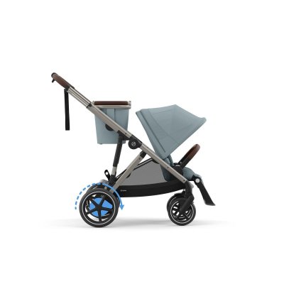 Cybex Gold e-Gazelle S - Taupe/Stormy Blue - obrázek