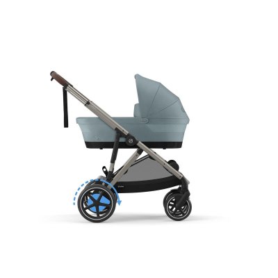 Cybex Gold e-Gazelle S - Taupe/Stormy Blue - obrázek