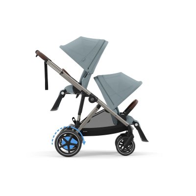 Cybex Gold e-Gazelle S - Taupe/Stormy Blue - obrázek