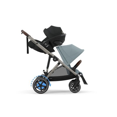 Cybex Gold e-Gazelle S - Taupe/Stormy Blue - obrázek