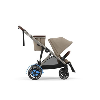 Cybex Gold e-Gazelle S - Taupe/Almond Beige - obrázek