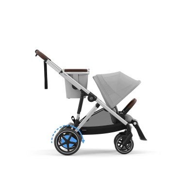 Cybex Gold e-Gazelle S - Silver/Stone Grey - obrázek