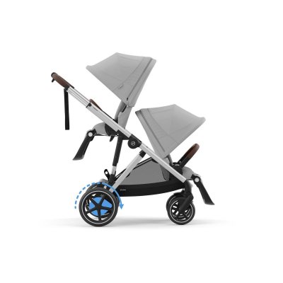 Cybex Gold e-Gazelle S - Silver/Stone Grey - obrázek