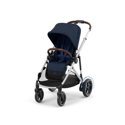 Cybex Gold e-Gazelle S - Silver/Ocean Blue