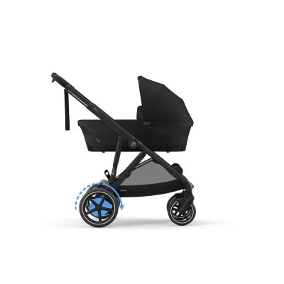 Cybex Gold e-Gazelle S - Black/Moon Black - obrázek