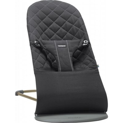 BabyBjörn Lehátko Bouncer Bliss Woven - Black