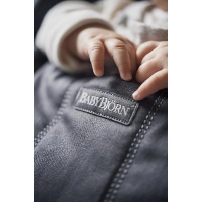 BabyBjörn Lehátko Bouncer Bliss Woven - Anthracite - obrázek