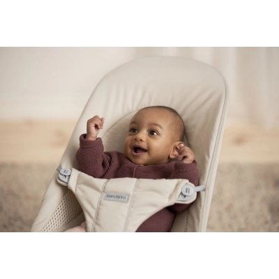 BabyBjörn Lehátko Balance Soft Tri-Fabric - Light Beige - obrázek