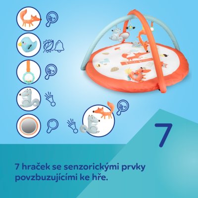 Canpol babies Edukativní hrací deka - Fox - obrázek