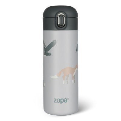 Zopa Termoska na tekutiny s brčkem 400 ml - Mountains - obrázek