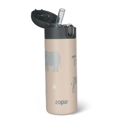 Zopa Termoska na tekutiny s brčkem 400 ml - Safari