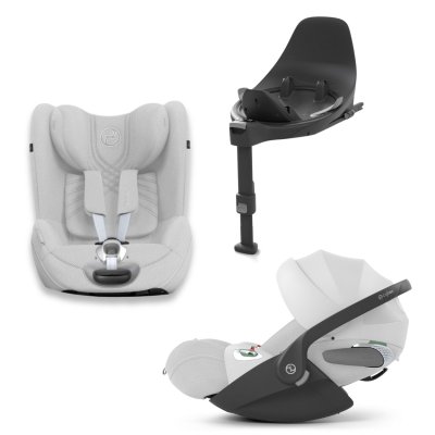 Cybex Platinum Set Cloud T i-Size Plus + Sirona T i-Size Plus + Base T - Platinum White